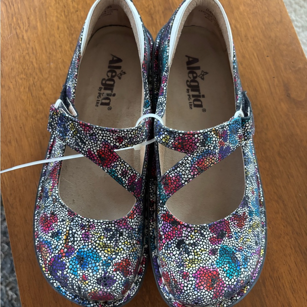 Alegria Women's Multicolor Floral Mules